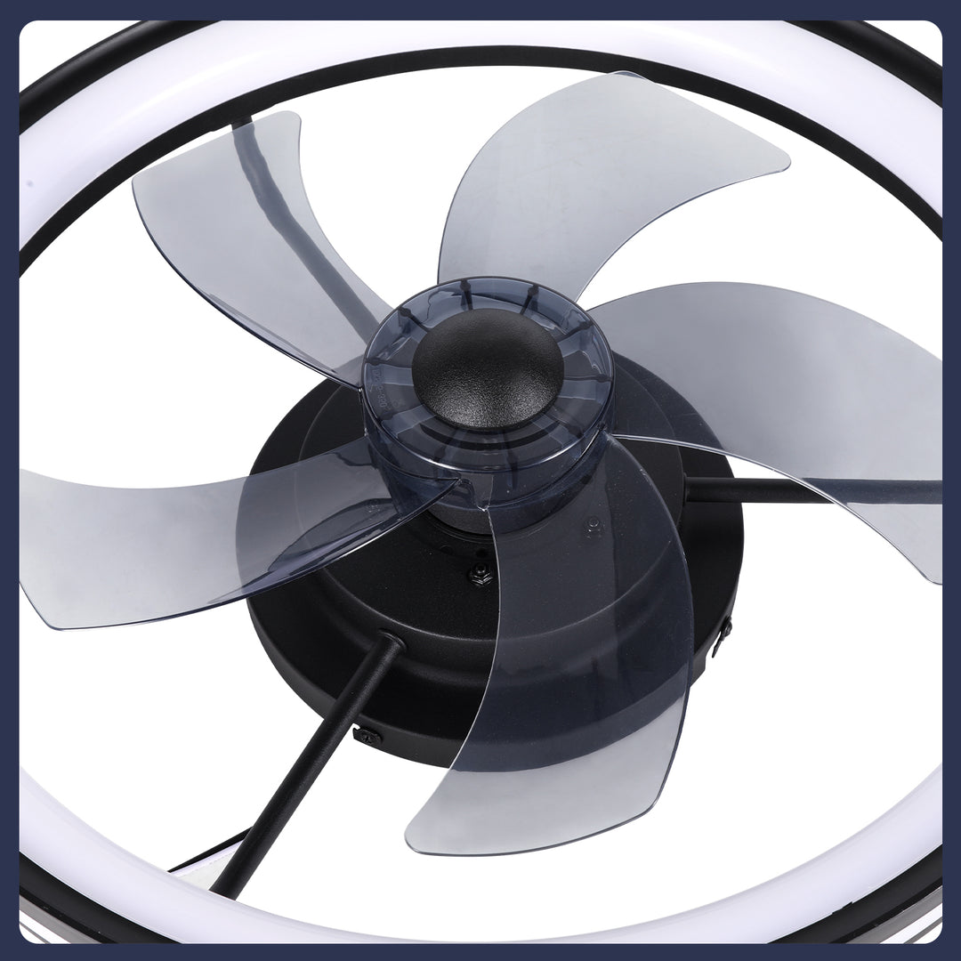 Sonnewelt Deckenventilator Ventilator mit Fernbedienung und Beleuchtung