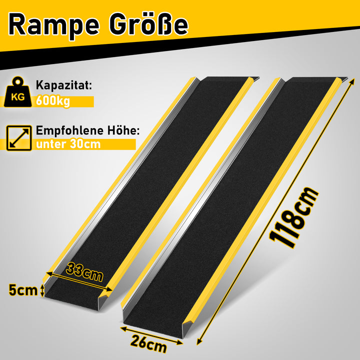 Sonnewelt loading ramp aluminum car loading ramp 2X