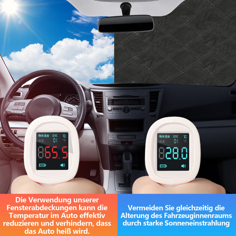 Sonnewelt Scheibenabdeckung Auto KFZ