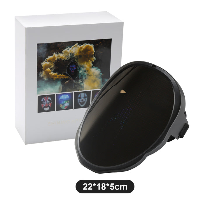 Sonnewelt LED Maske Party Halloween APP-Steuerung