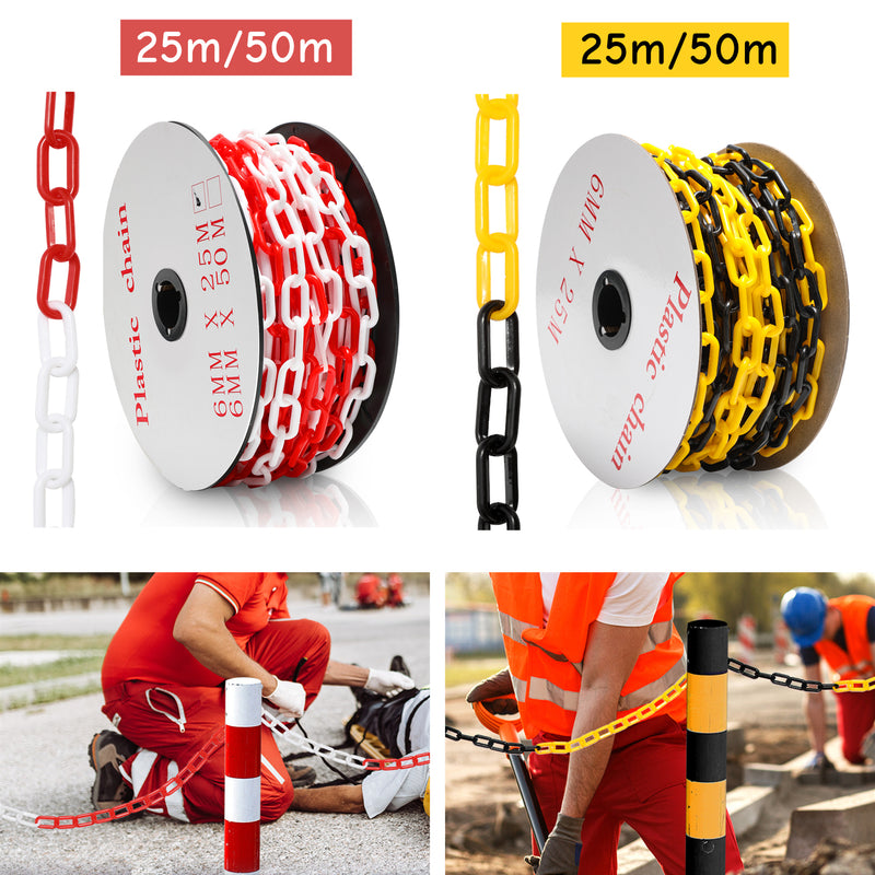 Sonnewelt Absperrkette Warnkette 25m/50m