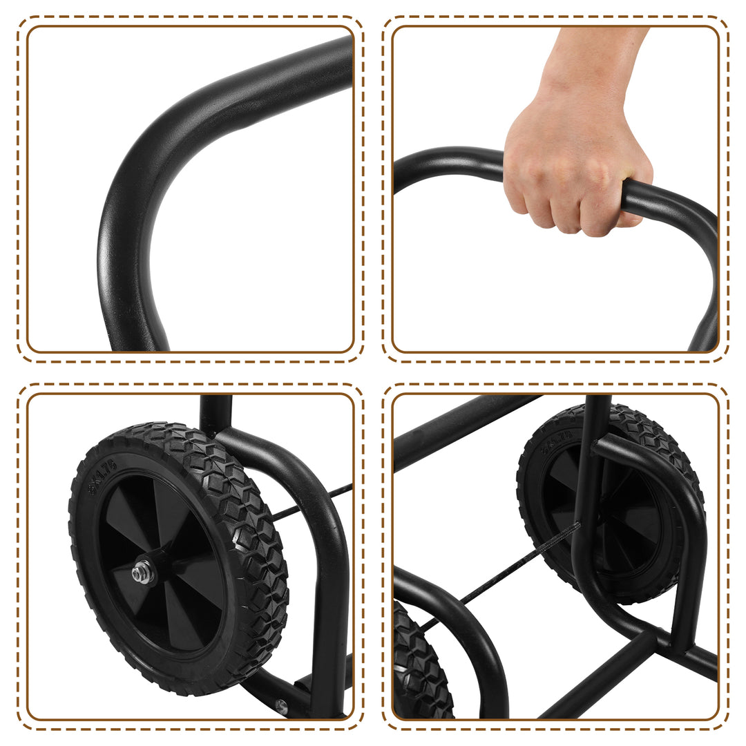 Sonnewelt Kaminholzwagen Holzwagen Brennholzwagen