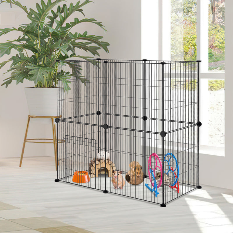 Sonnewelt outdoor enclosure playpen small animals DIY 12/24 pieces 35 x 35 cm