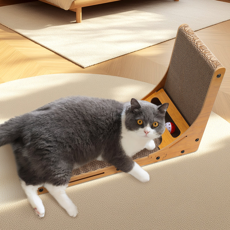 Sonnewelt Katzen Kratzbrett L förmig Kratzpappe