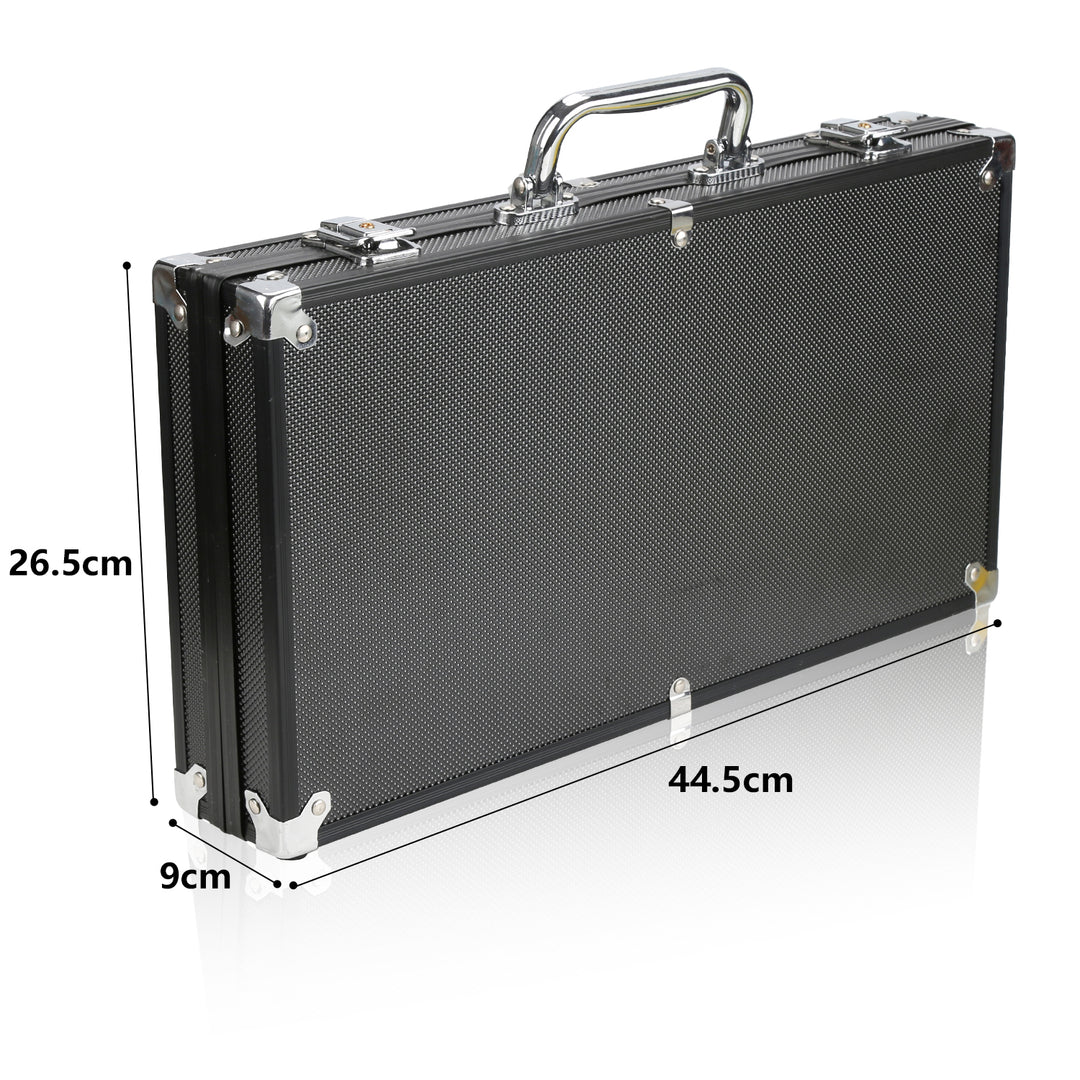 Sonnewelt Poker Set Poker Chips with Aluminum Case