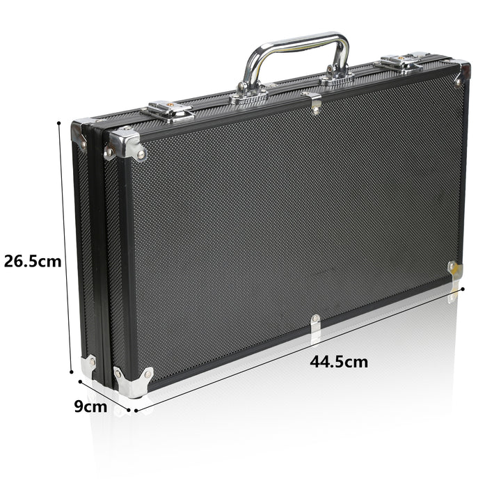 Sonnewelt Poker Set Poker Chips with Aluminum Case