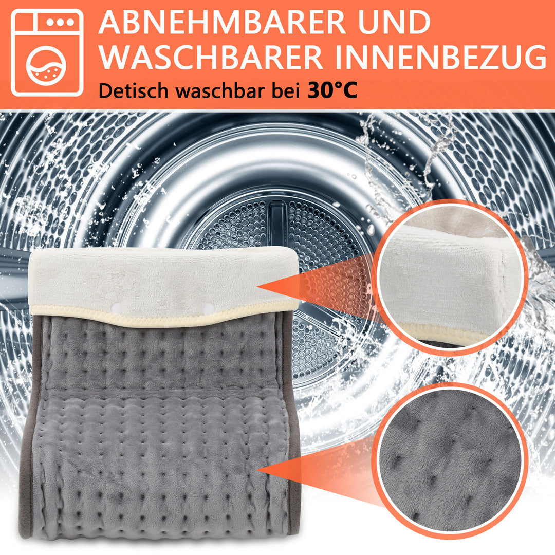 Sonnewelt Fußwärmer mit 10 Temperaturstufen Elektrische Fußheizung