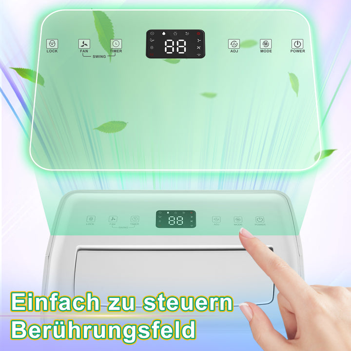 Sonnewelt dehumidifier 26L with timer function, laundry drying function, defrost function