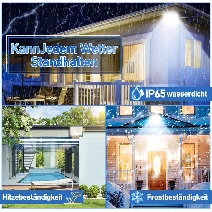 Sonnewelt LED Außenstrahler Kaltweiß IP65 50W-200W