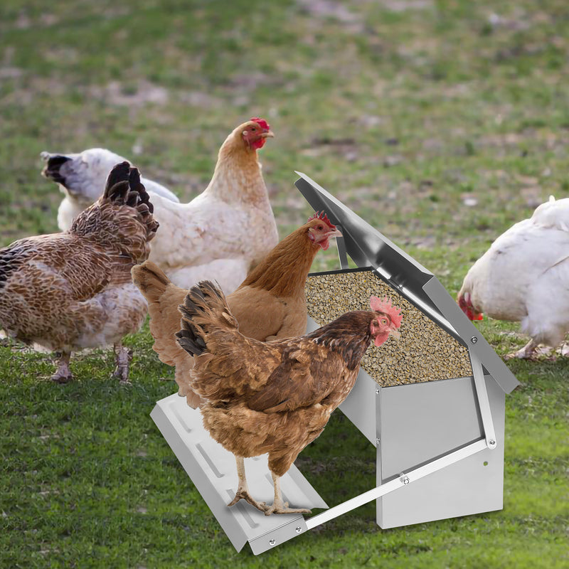 Sonnewelt Futterautomat Hühner Futterspender 5kg