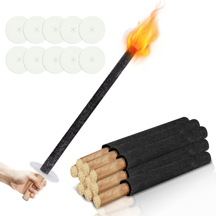 Sonnewelt wax torches torches for outdoor burning time 45 min