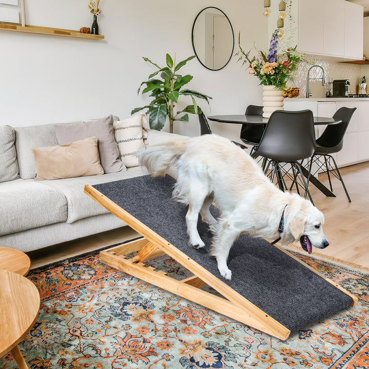 Sonnewelt dog ramp dog stairs made of wood