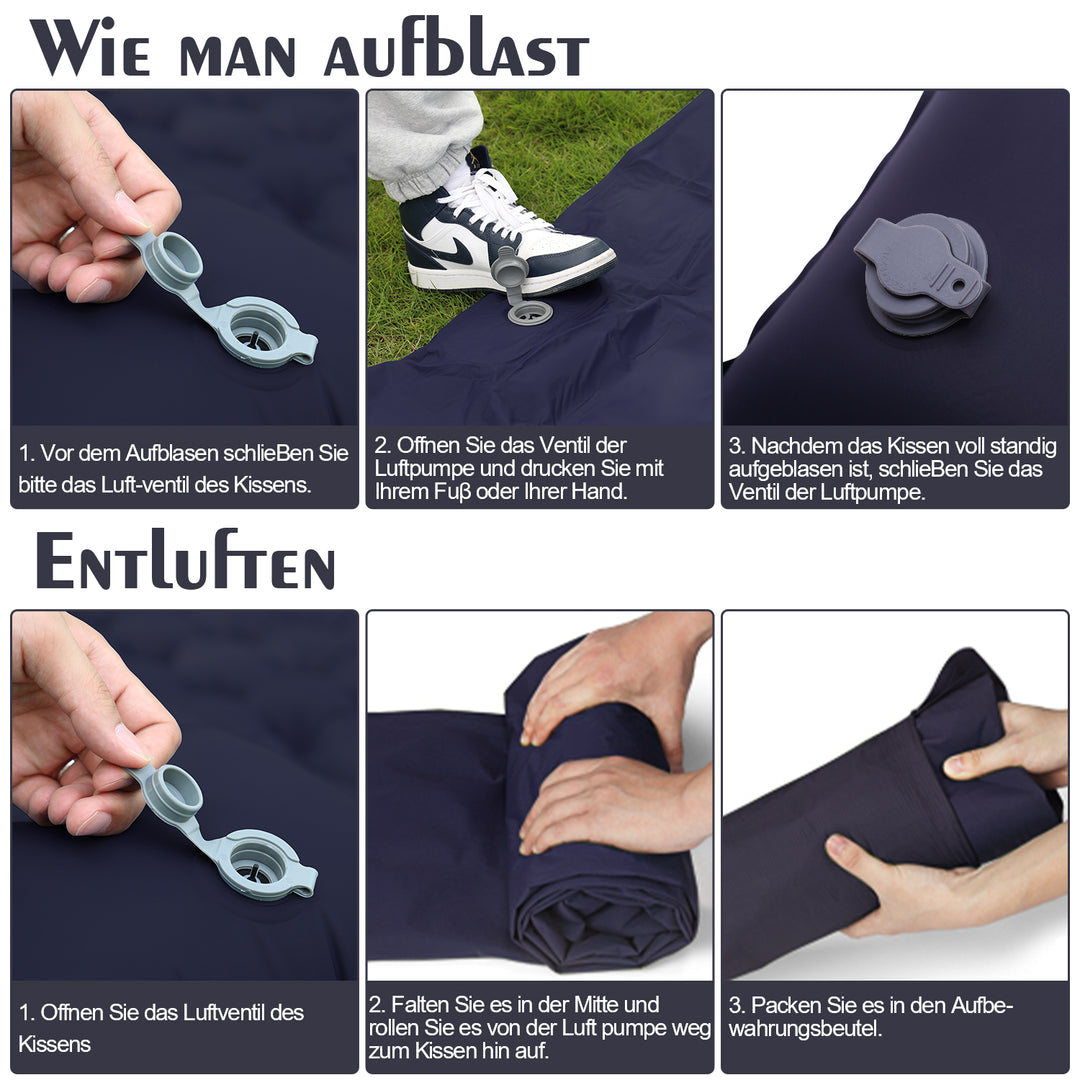 Sonnewelt Schlafmatte Camping selbstaufblasend