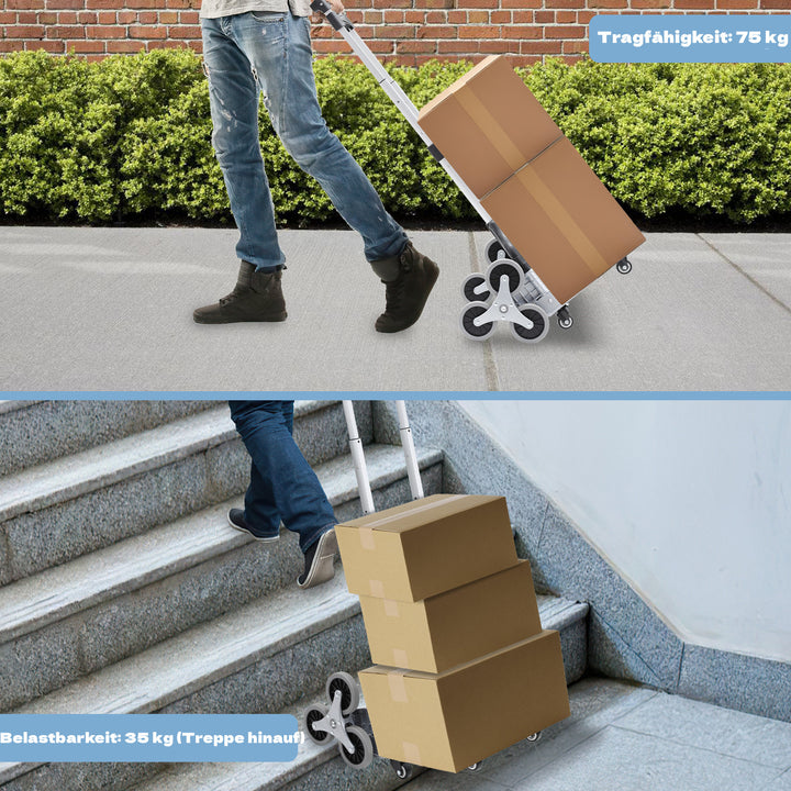 Sonnewelt stair climber hand truck up to 75kg
