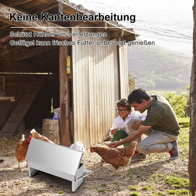 Sonnewelt Futterautomat Hühner Futterspender 5kg