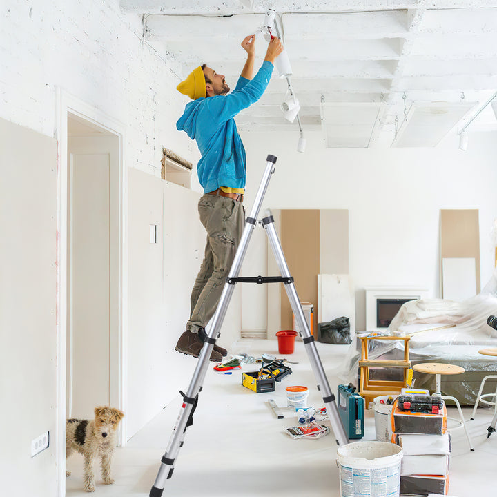 Sonnewelt telescopic ladder folding ladder A-frame
