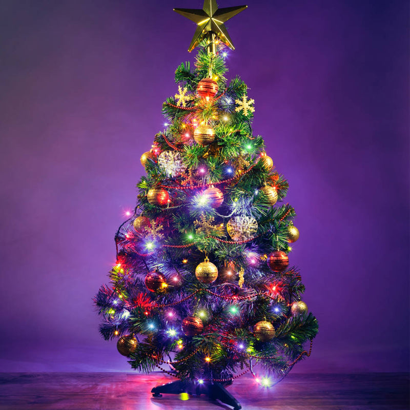 Sonnewelt Christbaumbeleuchtung mit Ring 280 LEDs IP44