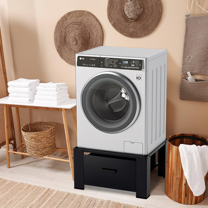 Sonnewelt washing machine base with drawer