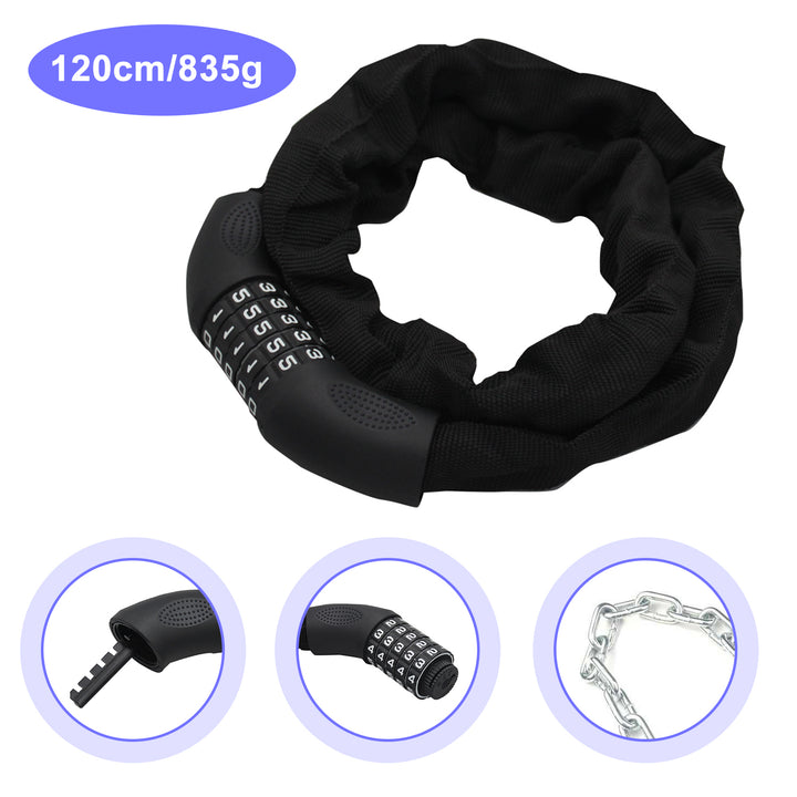 Sonnewelt bicycle lock combination lock 90cm/120cm