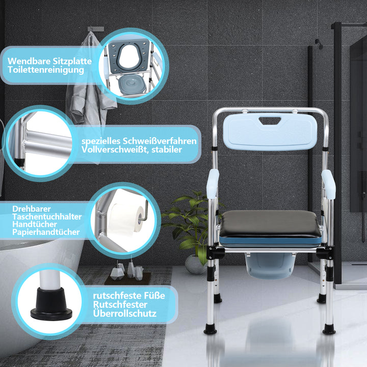 Sonnewelt Toilet Chair Height Adjustable incl. Toilet Chair