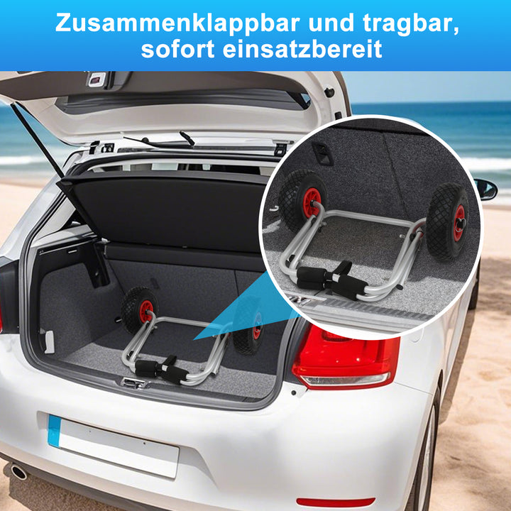 Sonnewelt Faltbarer Kajakwagen Bootswagen 75kg