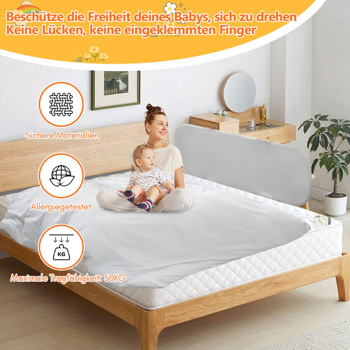 Sonnewelt bed guard, fall protection, foldable