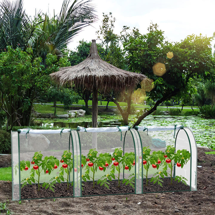 Sonnewelt Gewächshaus Foliengewächshaus PVC Transparent