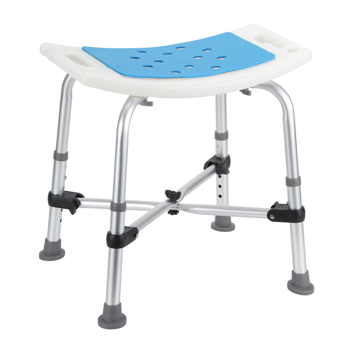 Sonnewelt shower stool shower chair with double reinforced crossbar