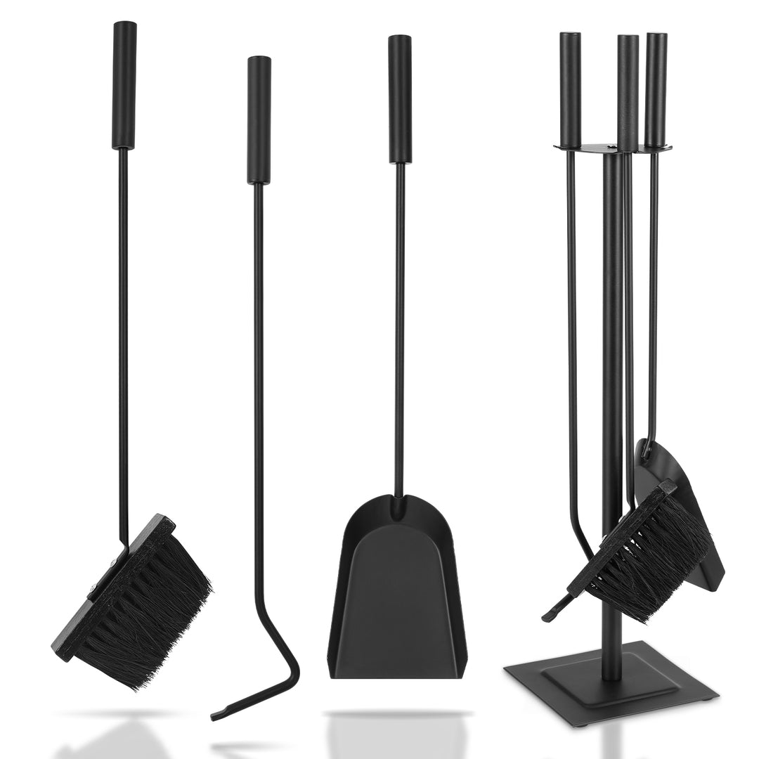 Sonnewelt Kaminbesteck 3 teilig Edelstahl Kaminbesteck Set