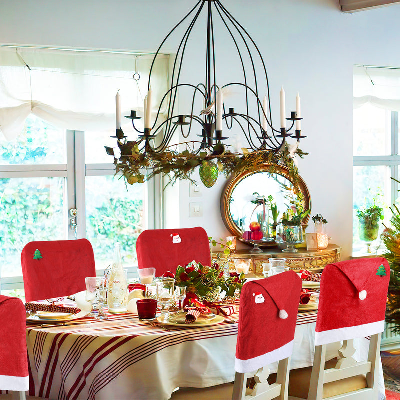 Sonnewelt Weihnachten Stuhlhussen 6er Set