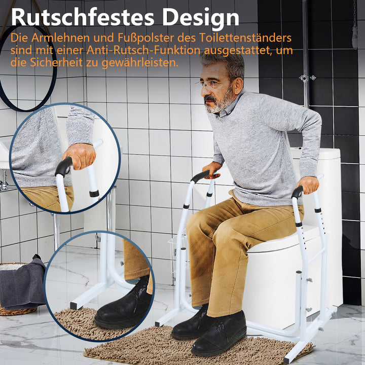 Sonnewelt Toilets Standing Aid Toilet Support Height Adjustable
