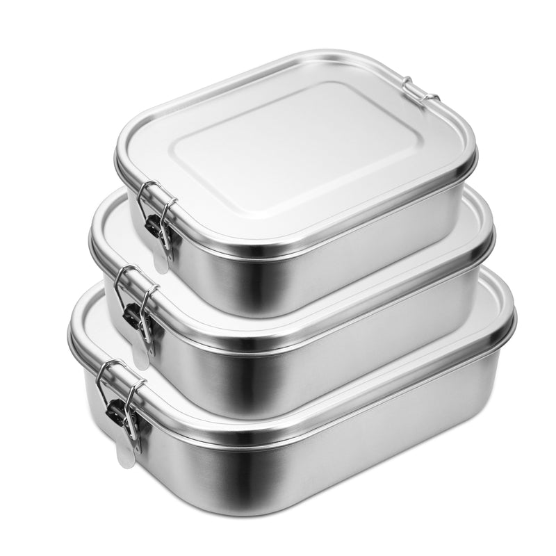 Sonnewelt lunch box stainless steel lunch box 800+1200+1400ml combo set