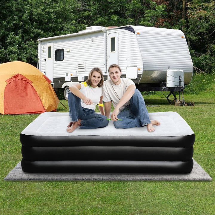 Sonnewelt Aufblasbare Matratze Luftmatratze Einzel/Doppel