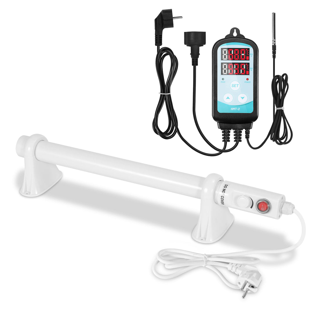 Sonnewelt Gewächshausheizung Elektrische Heizung mit Thermostat