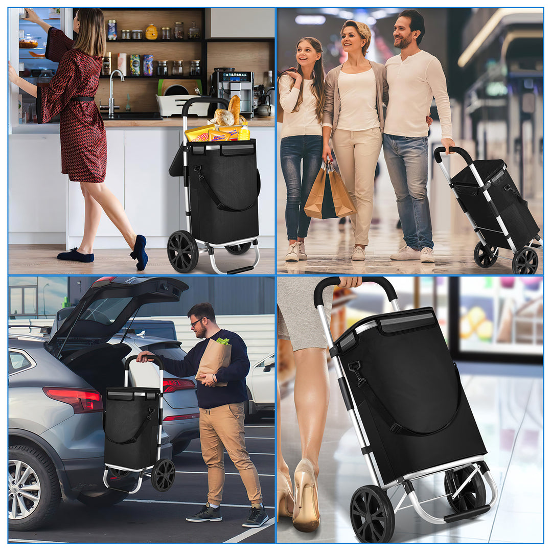 Sonnewelt shopping cart market trolley Thermo foldable