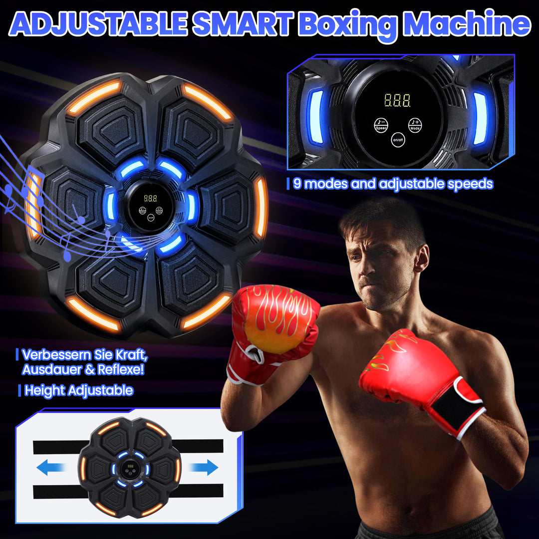 Sonnewelt Music Boxing Machine LED Box-Wandhalterung für Erwachsene Kinder