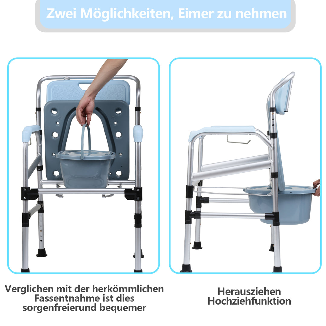 Sonnewelt Toilet Chair Height Adjustable incl. Toilet Chair