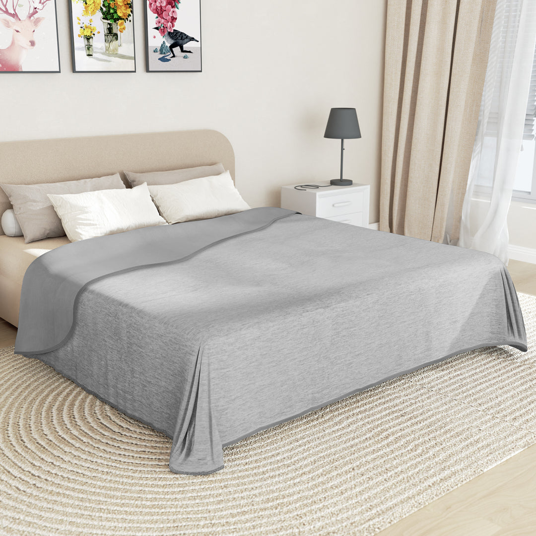 Sonnewelt Cooling Blanket Summer Blanket Double-Sided Lightweight with Q-Max&gt;0.45
