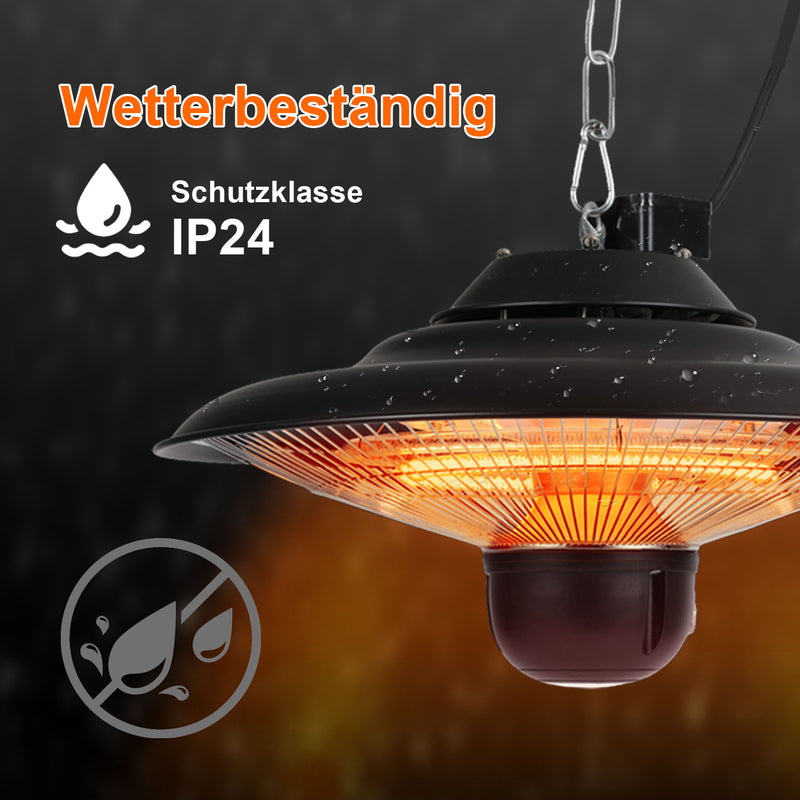 Sonnewelt Heizstrahler Infrarot 2000W Deckenheizstrahler