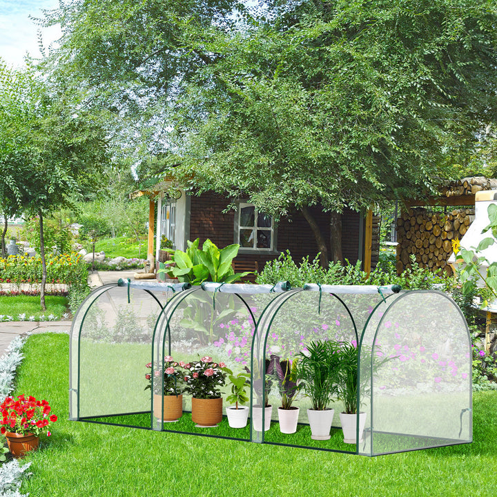 Sonnewelt Gewächshaus Foliengewächshaus PVC Transparent