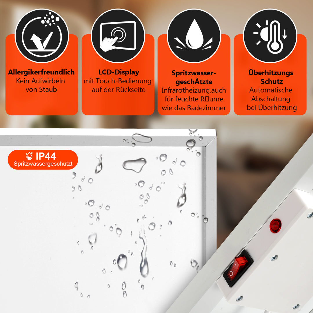Sonnewelt infrared heating thermostat APP remote control 300-1200 W