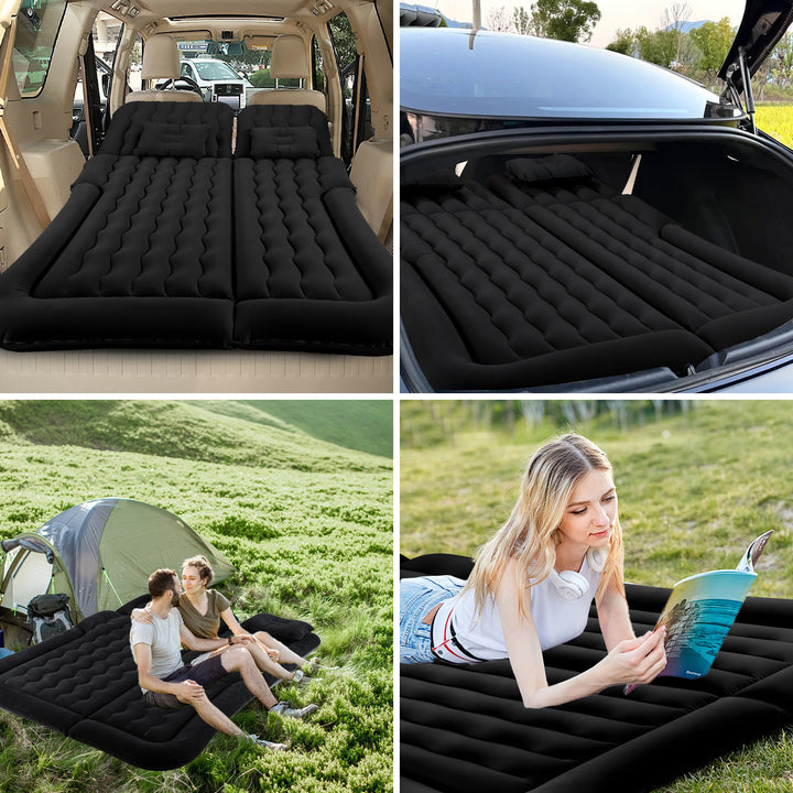 Sonnewelt Luftbett Auto Luftmatratze mit Kopfkissen