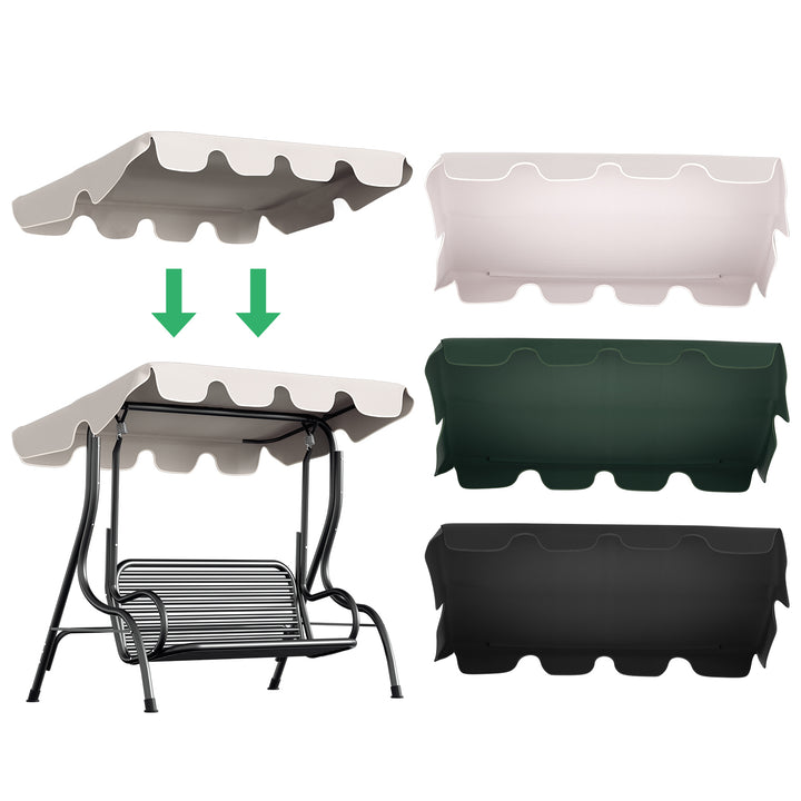 Sonnewelt Ersatzdach für Hollywoodschaukel Universal 210x145cm