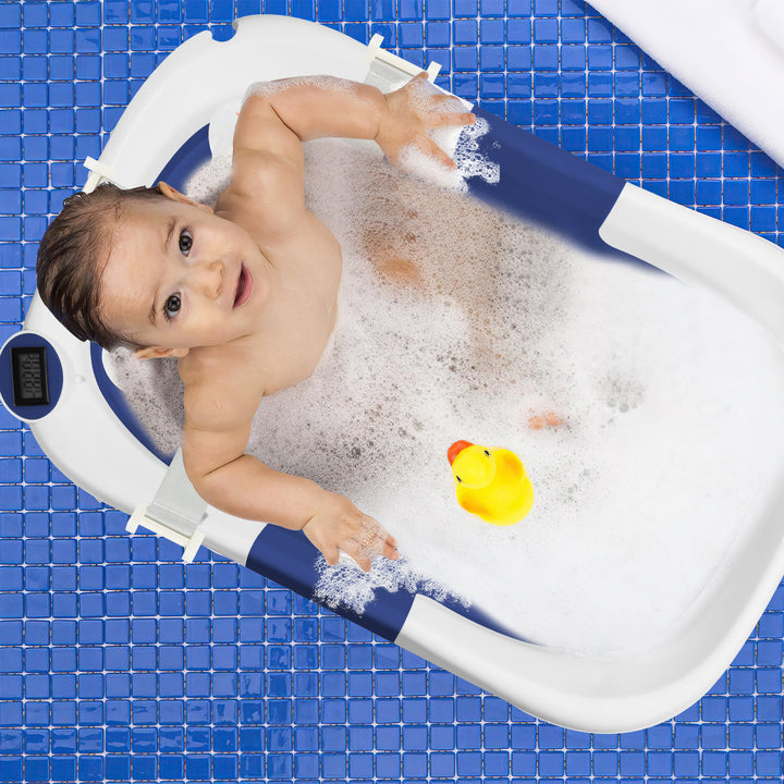 Sonnewelt Baby Bathtub Foldable with Thermometer