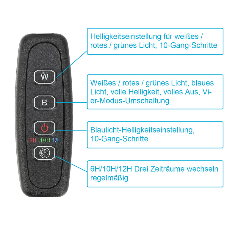 Sonnewelt LED Aquarium Beleuchtung RGB