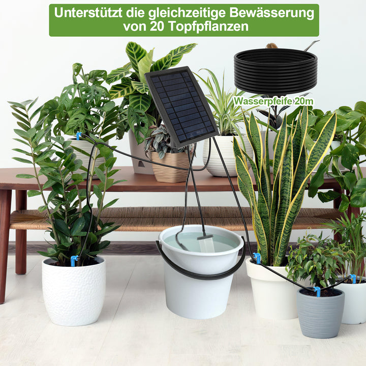 Sonnewelt Solar Bewässerungssystem Pflanzenbewässerung