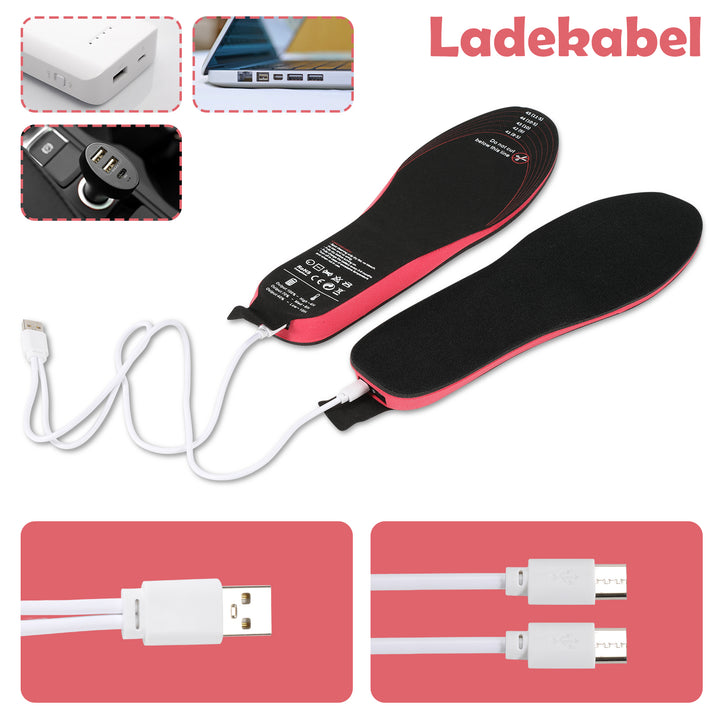 Sonnewelt Beheizbare Einlegesohlen USB