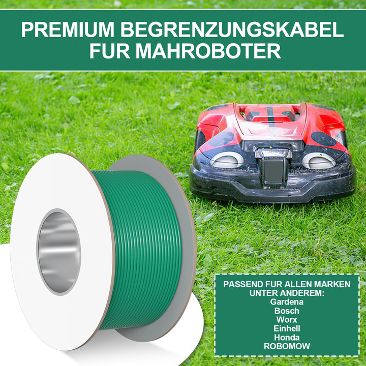Sonnewelt boundary cable set for robotic lawnmowers 100m
