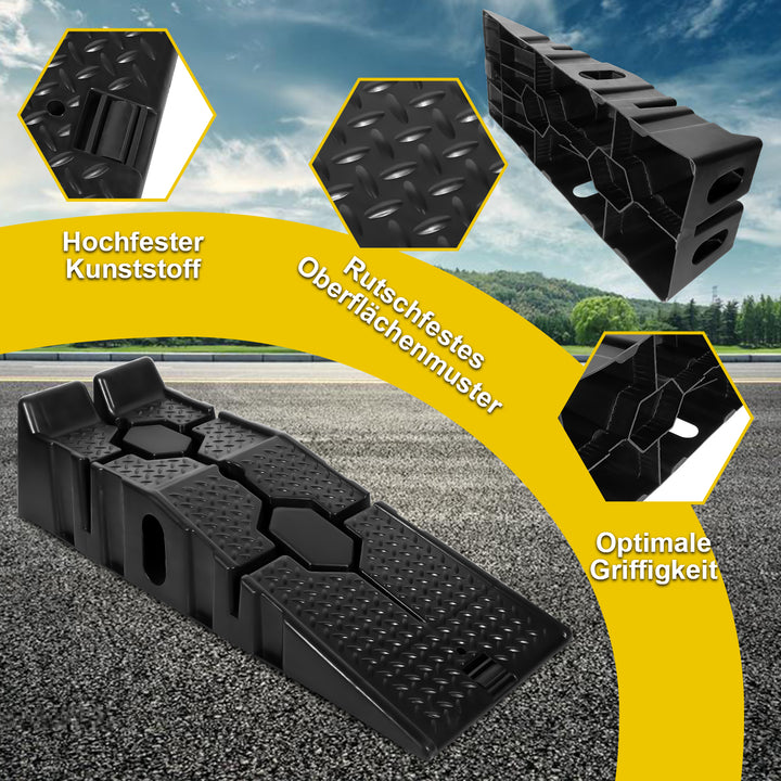 Sonnewelt set of 2 plastic loading ramps up to 2.5T