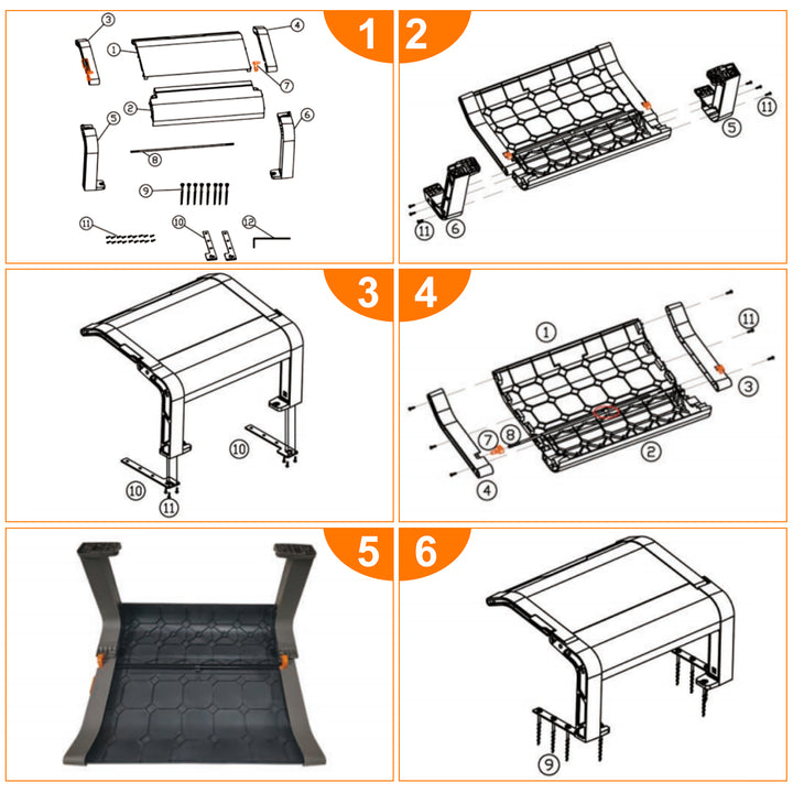 Sonnewelt Lawnmower Garage Foldable